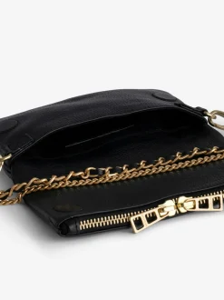 Sale Zadig & Voltaire Rock Nano ClutchICONIC Noirgold